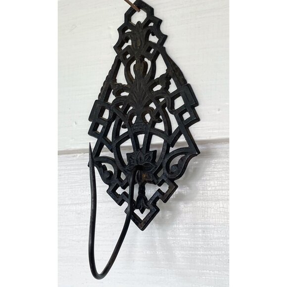 Antique Eastlake Cast Iron Wall hanging Paper Bill Receipt Spike - Picture 7 of 10